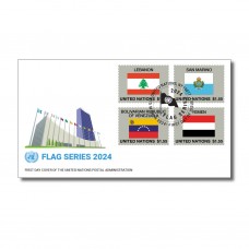 2024 Flag series – FDC Combo (Sheet 58)