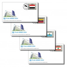 2024 Flag series – FDC Singles (Sheet 58)