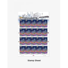 50 Tahun Bandar Raya Kuala Lumpur Stamp Sheet